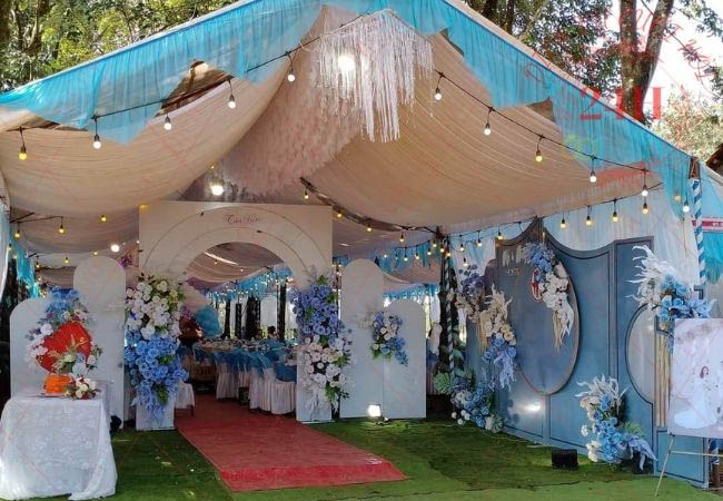Mẫu trang trí rạp đám cưới số 6