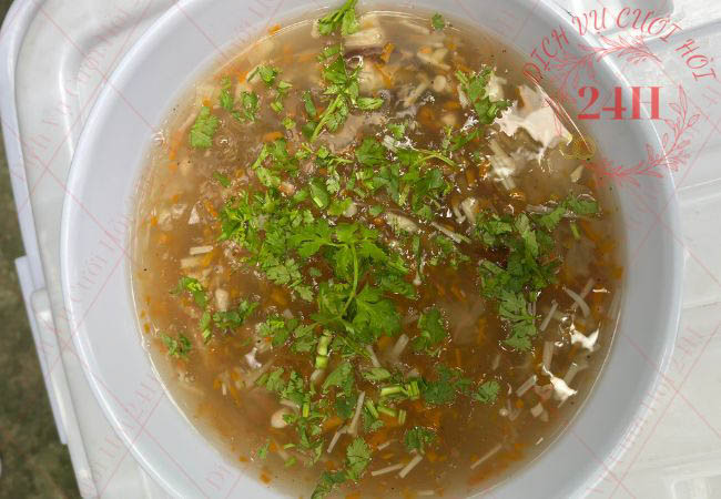 Soup cua hải sản