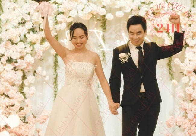 Đám cưới của anh Trung Việt và chị Thùy Dương