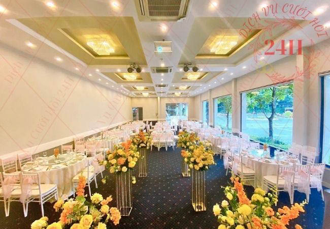 Xu hướng tổ chức tiệc cưới tại nhà hàng