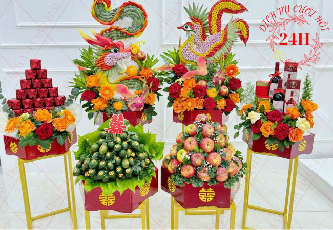 Có bao nhiêu loại mâm quả cưới